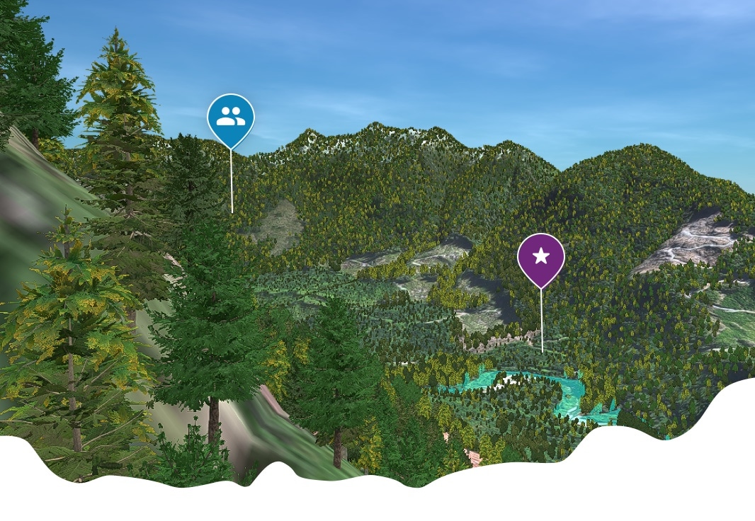 Data visualization for projects on first nations land